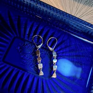 Gold Geometric Shapes Earrings